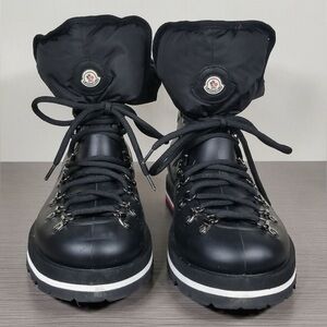 Moncler Inaya Boots With Removable Insulated Down Black Size US7 Like New
